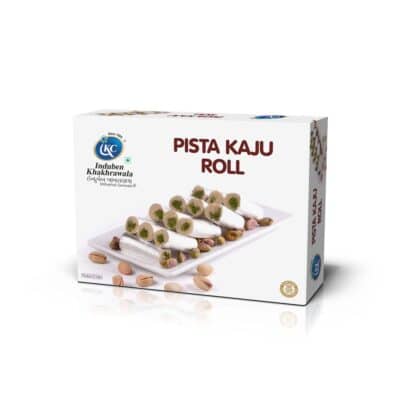 Buy Online Kaju Pista Roll Induben Khakhrawala Traditional Indian