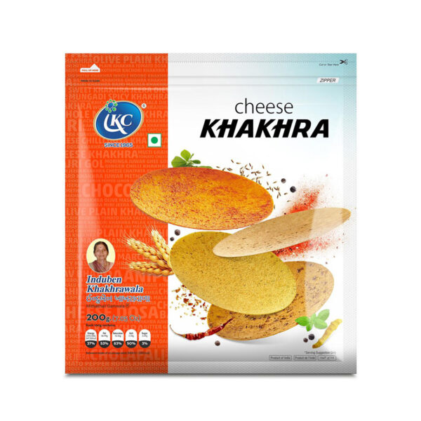 Buy Online Cheese Khakhra | Induben Khakhrawala | Get Latest Price Recipe Of Cheese Khakhra